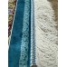 Иранский ковер QUM Silk 10003 Голубой - фото №3